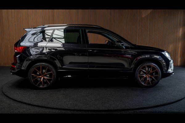 CUPRA Ateca 2.0 TSI 4DRIVE Panodak Virtual 360° Camera Leder/ Alcantara bekleding Navi ACC Climate C. Elektr. bedienbare achterklep PDC LM velgen Beats Audio systeem Elektr. bedienb. trekhaak