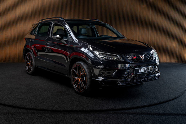 CUPRA Ateca 2.0 TSI 4DRIVE Panodak Virtual 360° Camera Leder/ Alcantara bekleding Navi ACC Climate C. Elektr. bedienbare achterklep PDC LM velgen Beats Audio systeem Elektr. bedienb. trekhaak