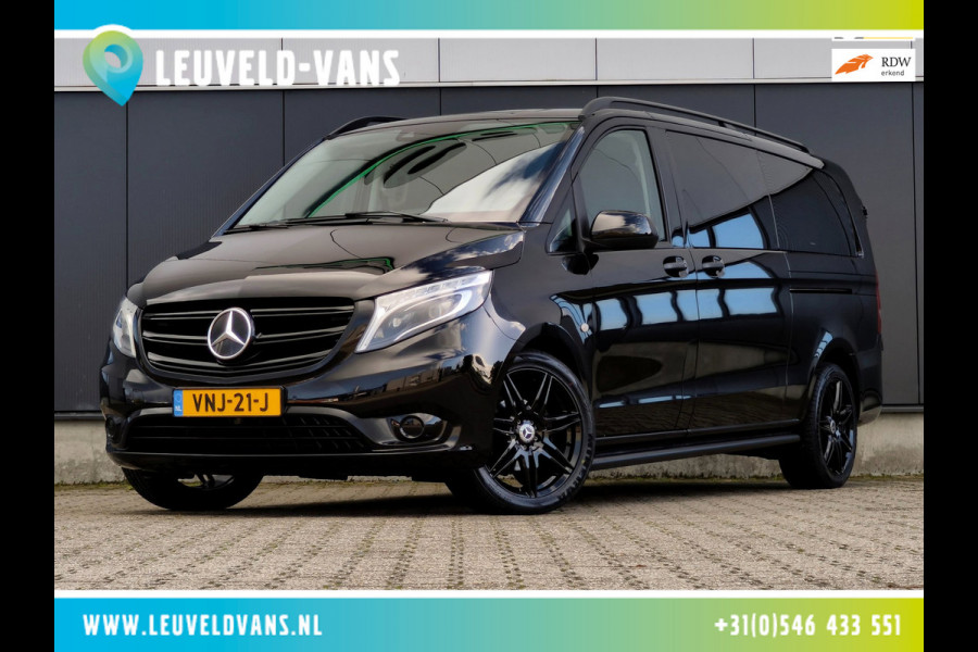 Mercedes-Benz Vito 114CDI XXL AUT DUBBELE CABINE 2X SCHUIFDEUR LED CRUISE M-BUX PDC CAMERA TREKHAAK STOELVERWARMING