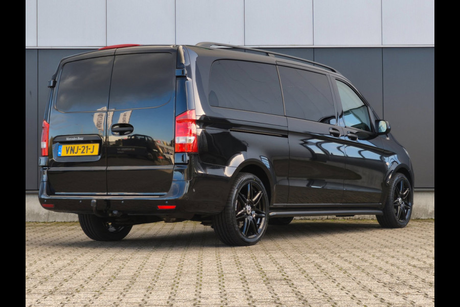 Mercedes-Benz Vito 114CDI XXL AUT DUBBELE CABINE 2X SCHUIFDEUR LED CRUISE M-BUX PDC CAMERA TREKHAAK STOELVERWARMING