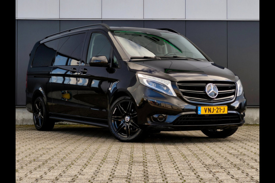 Mercedes-Benz Vito 114CDI XXL AUT DUBBELE CABINE 2X SCHUIFDEUR LED CRUISE M-BUX PDC CAMERA TREKHAAK STOELVERWARMING