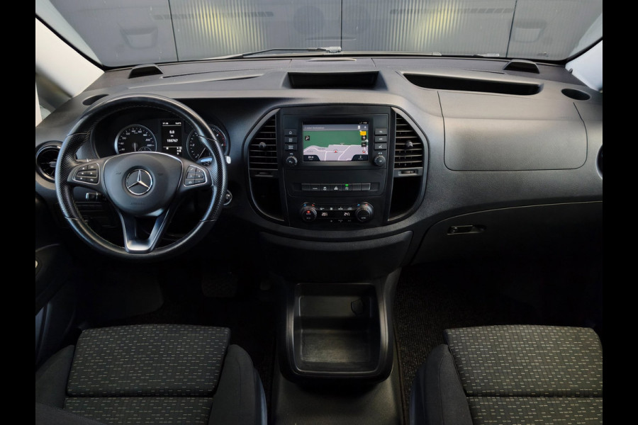 Mercedes-Benz Vito 114CDI XXL AUT DUBBELE CABINE 2X SCHUIFDEUR LED CRUISE M-BUX PDC CAMERA TREKHAAK STOELVERWARMING