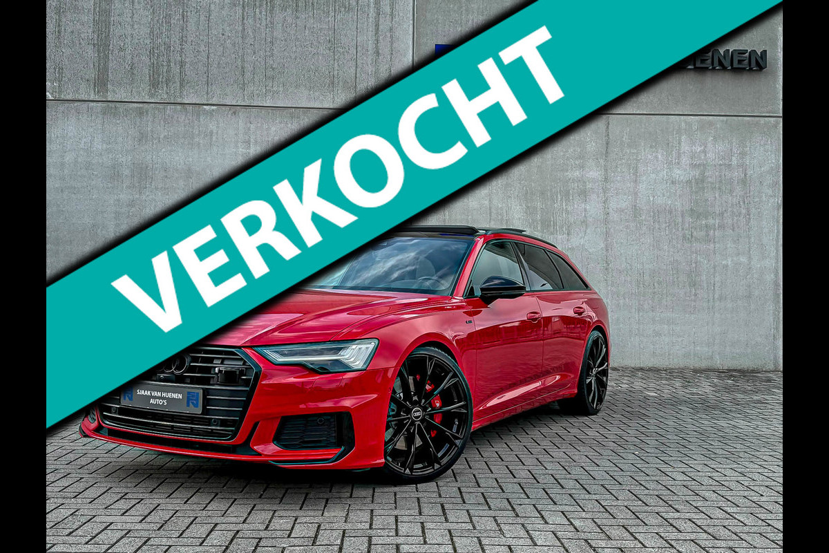 Audi A6 Avant 55TFSI e 367pk Quattro Competition S Edition S-Line Audi Exclusive|Pano|RS-Kuipstoelen+Memory|B&O|Carbon|HUD|360°|S6