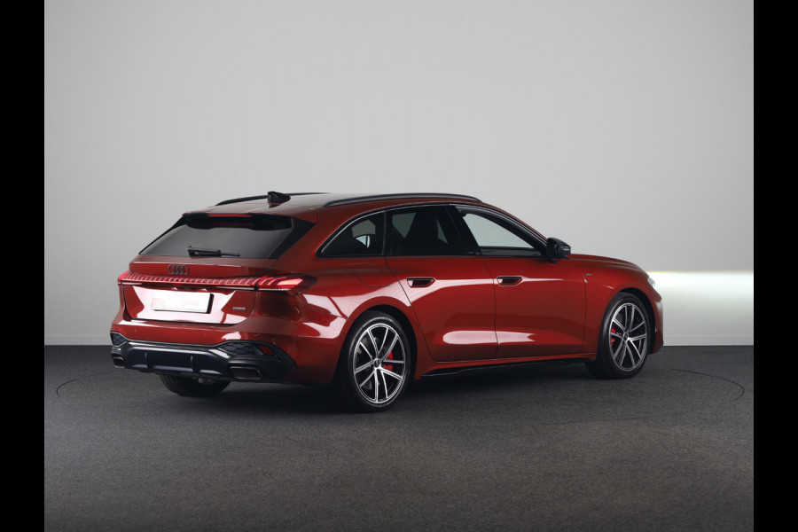 Audi A5 Avant 2.0 e-hybrid quattro S edition Quattro 367pk | komt eind oktober binnen | Trekhaak | Lederen bekleding | MMI Bijrijdersscherm | Elektrisch verstelbare voorstoel met geheugen