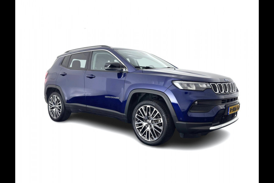 Jeep Compass 4xe 190 Plug-in Hybrid Electric Limited Lease Ed. (INCL-BTW) *LEATHER-FABRIC | FULL-LED | ADAPTIVE-CRUISE | CAMERA | CARPLAY | BLIND-SPOT | KEYLESS | DAB+ | DIGI-COCKPIT | PRIVACY-GLASS | COMFORT-SEATS | 19''ALU | TOWBAR*