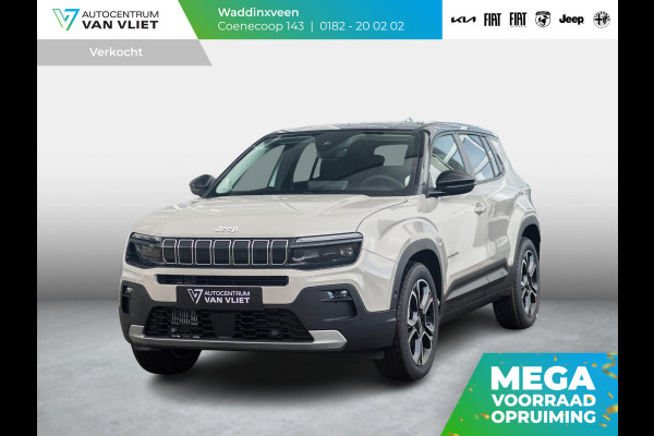 Jeep Avenger 1.2 e-Hybrid Summit | Uit voorraad leverbaar | Winter Pack | Infotaiment&Convenience Pack | Bicolore