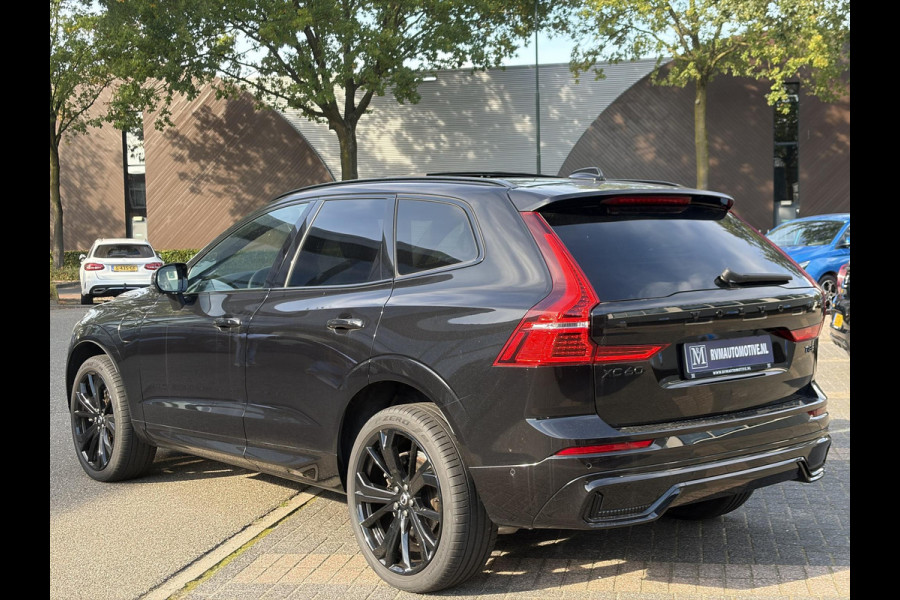 Volvo XC60 2.0 T8 Plug-in hybrid AWD Plus Black Edition FULL OPTIONS| ELEK. TREKHAAK| LUCHTVERING!| PANO| BOWERS EN WILKINS| MEMORY STOELEN| 360 CAMERA| STOEL + STUURVERWARMING| ACHTERBANK VERWARMD|