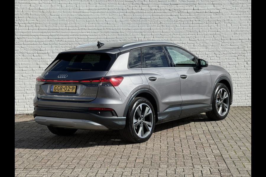 Audi Q4 e-tron 45 S Edition 82 kWh Trekhaak Adaptive cruise Camera 21 inch Velgen