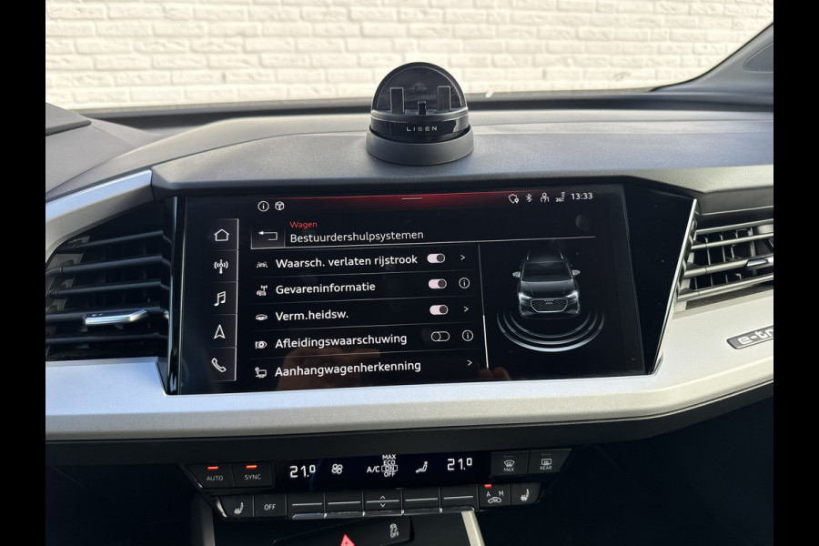 Audi Q4 e-tron 45 S Edition 82 kWh Trekhaak Adaptive cruise Camera 21 inch Velgen