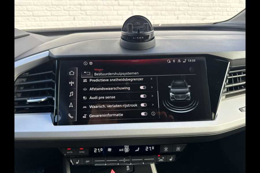 Audi Q4 e-tron 45 S Edition 82 kWh Trekhaak Adaptive cruise Camera 21 inch Velgen