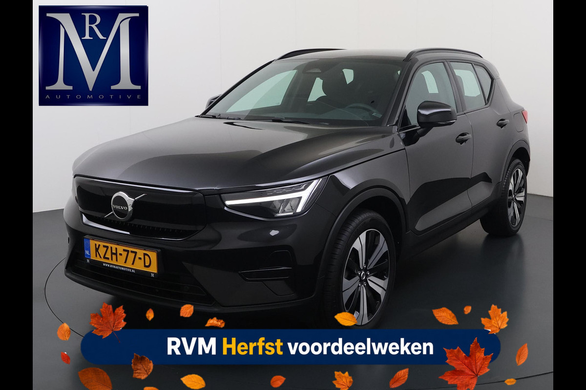Volvo XC40 Recharge Core 70 kWh SOH 91%| ELEK. TREKHAAK| WINTERPAKKET| STOEL +STUURVERWARMING| WARMTEPOMP| ACHTERUITRIJCAMERA| RIJKLAARPRIJS INCL. 12 MND BOVAG GARANTIE