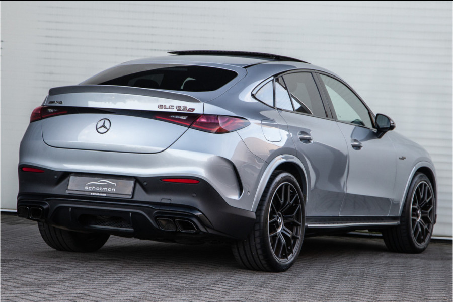 Mercedes-Benz GLC Coupé AMG 63 S E Performance 680 pk, Achterasbesturing, Pano, Distronic, Nappa Leder