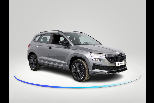 Škoda Karoq 1.5 TSI ACT Sportline Business 150 pk Automaat (DSG) | Verlengde garantie | Navigatie via App | Parkeersensoren | Achteruitrijcamera | Adaptieve cruise control | Stoelverwarming v/a | Verwarmde voorruit |