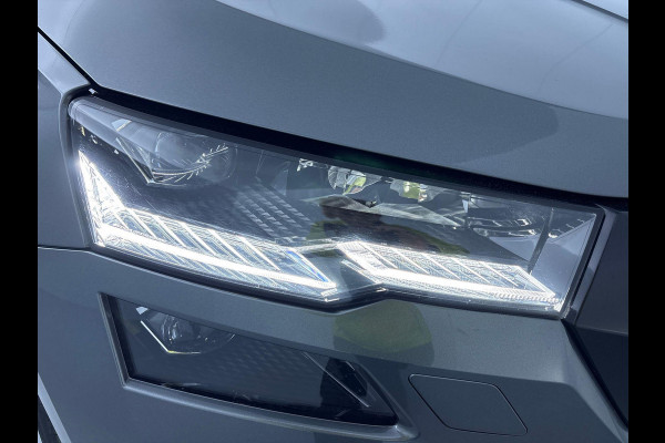 Škoda Karoq 1.5 TSI ACT Sportline Business 150 pk Automaat (DSG) | Verlengde garantie | Navigatie via App | Parkeersensoren | Achteruitrijcamera | Adaptieve cruise control | Stoelverwarming v/a | Verwarmde voorruit |