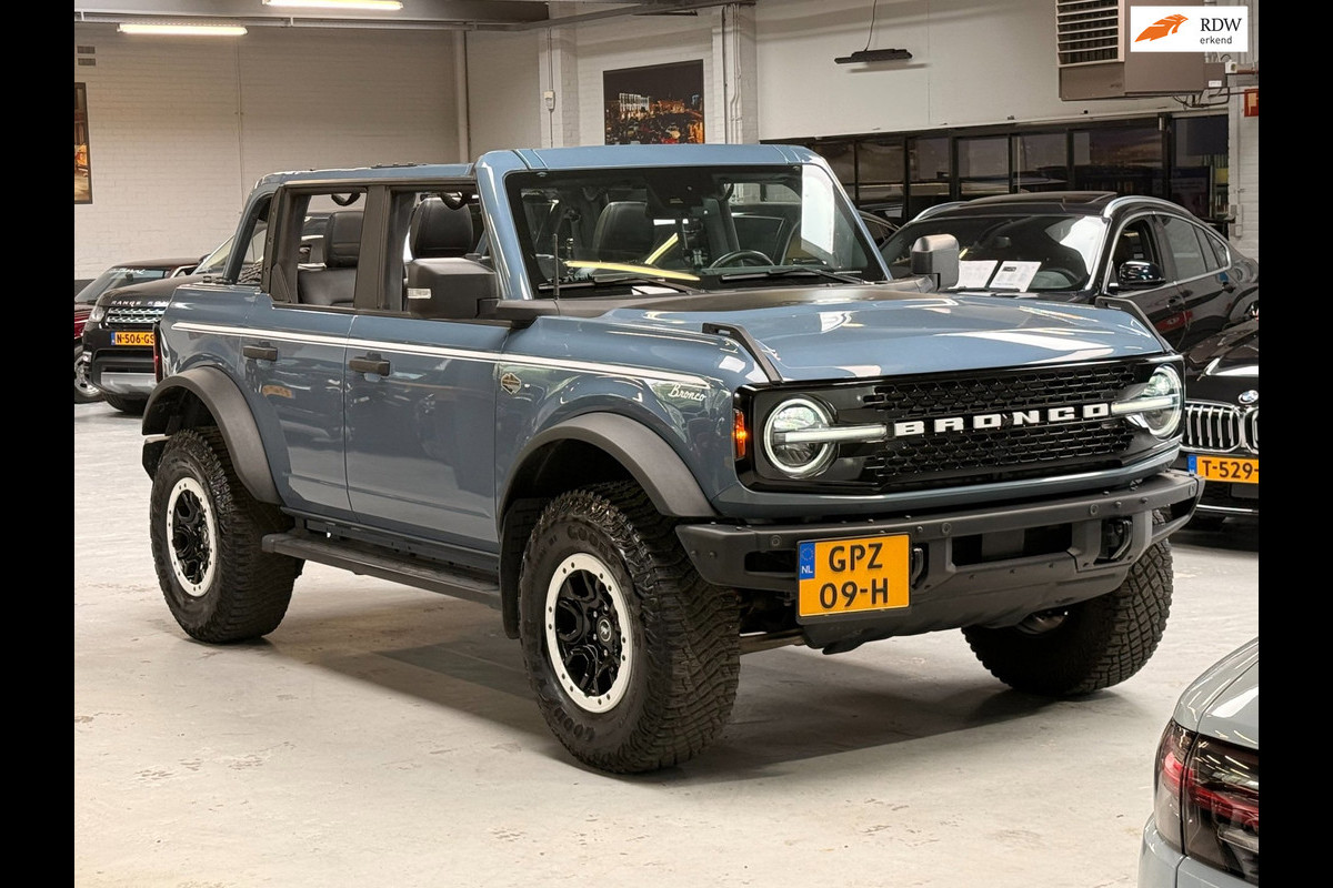 Ford Bronco 2.7 V6 5-persoons Wildtrak Sasquatch Package Automaat Cabrio