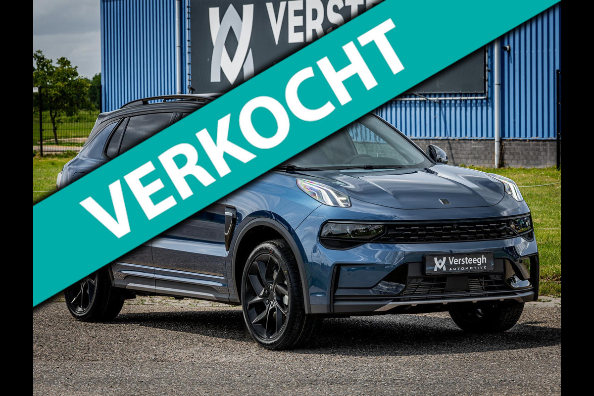 Lynk & Co 01 1.5 Plug-In Hybrid 262pk BLACKED OUT | Trekhaak | Zwarte hemel