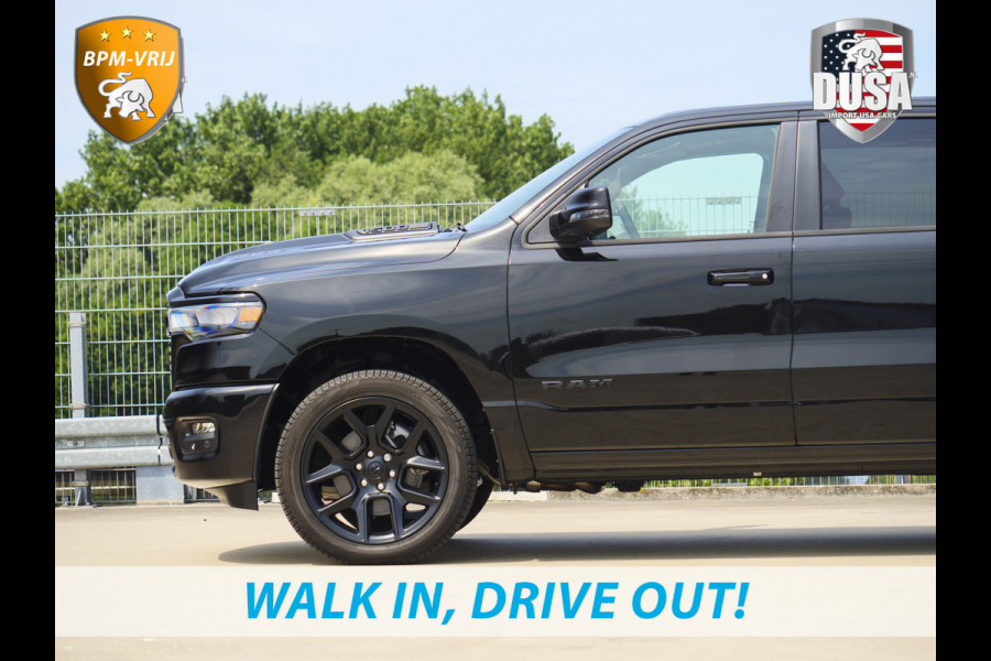 Dodge Ram 1500 | Sport | Night Edition | 3.0L I6 Hurricane | 4X4 | BPM-VRIJ | 14,4-inch Touchscreen | Passenger Display | Getoonde accessoires zijn verkrijgbaar tegen meerprijs