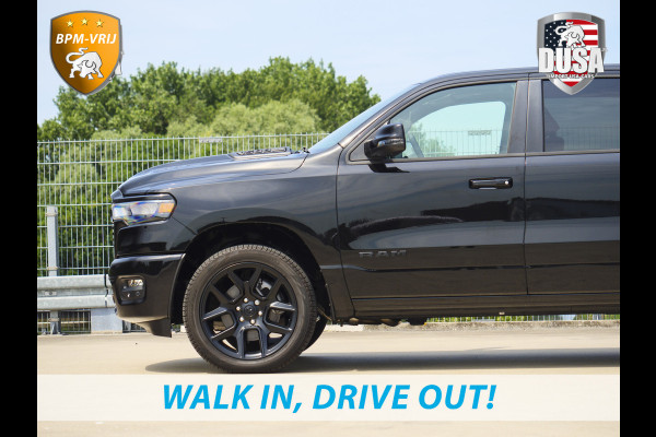 Dodge Ram 1500 | Sport | Night Edition | 3.0L I6 Hurricane | 4X4 | BPM-VRIJ | 14,4-inch Touchscreen | Passenger Display | Getoonde accessoires zijn verkrijgbaar tegen meerprijs