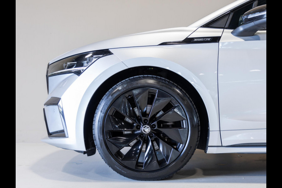 Škoda ENYAQ iV 60 Sportline SOH 88% / 180pk / NAP / Achteruitrij camera / Dodehoek herkenning /
