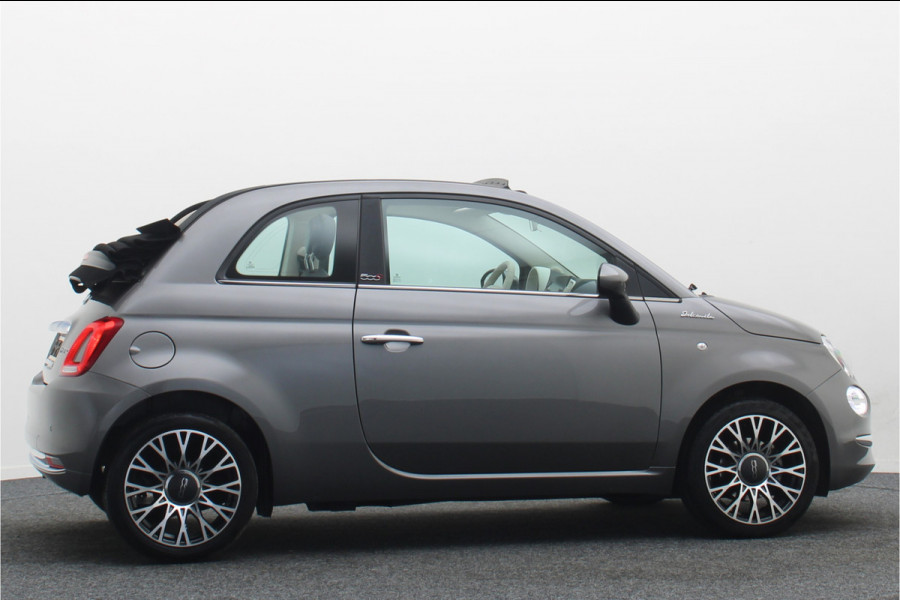 Fiat 500C 1.0 Hybrid Dolcevita Climate, Cruise, Apple Carplay, PDC, 16"