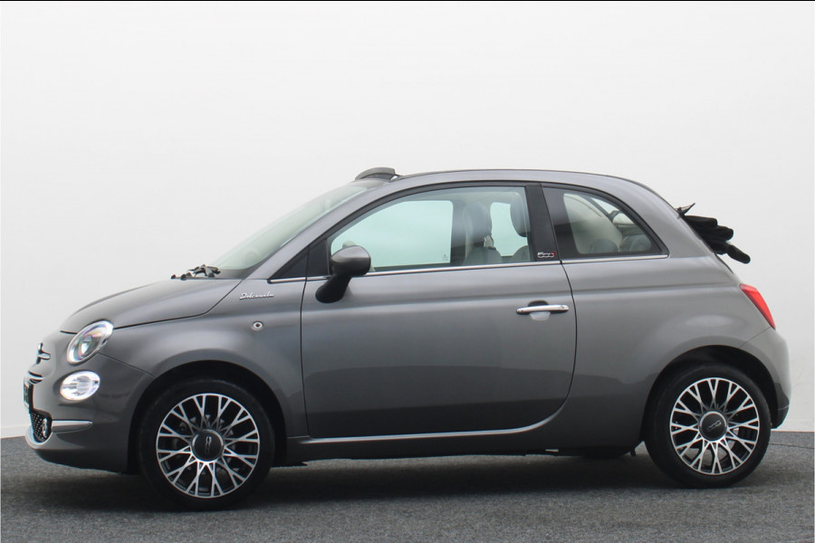 Fiat 500C 1.0 Hybrid Dolcevita Climate, Cruise, Apple Carplay, PDC, 16"