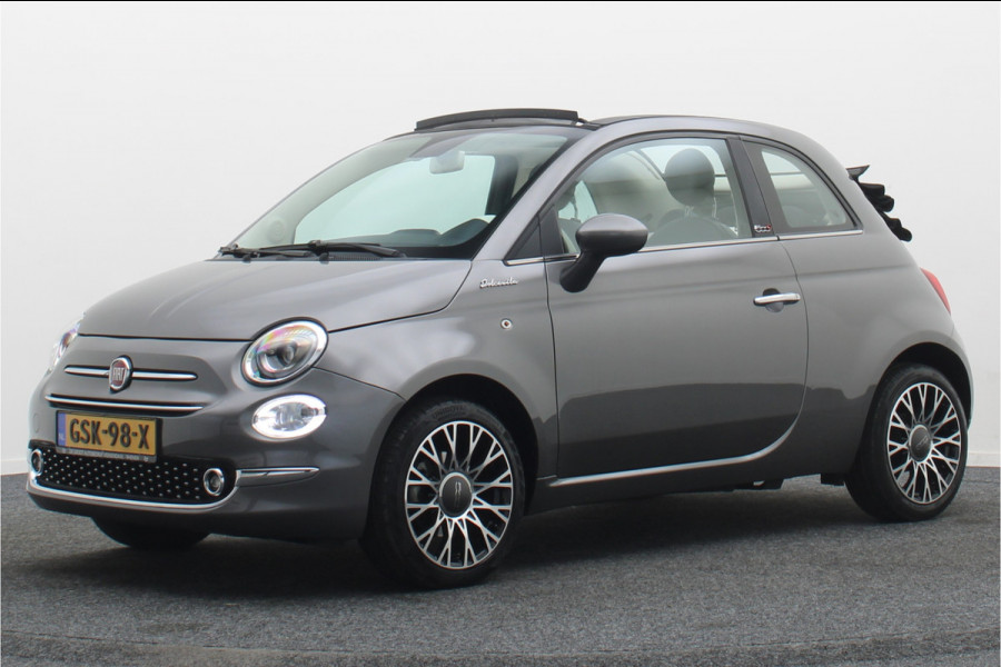 Fiat 500C 1.0 Hybrid Dolcevita Climate, Cruise, Apple Carplay, PDC, 16"