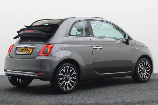 Fiat 500C 1.0 Hybrid Dolcevita Climate, Cruise, Apple Carplay, PDC, 16"