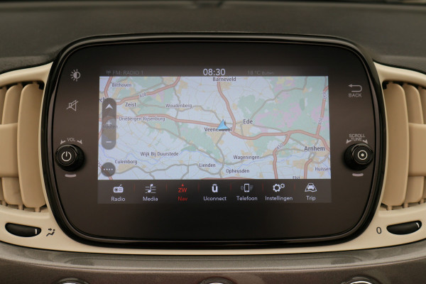 Fiat 500C 1.0 Hybrid Dolcevita Climate, Cruise, Apple Carplay, PDC, 16"