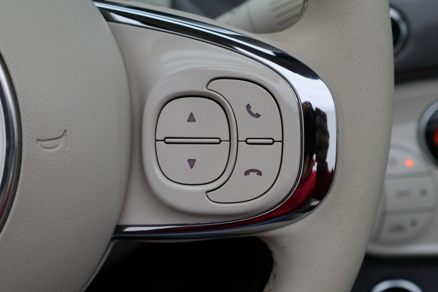 Fiat 500C 1.0 Hybrid Dolcevita Climate, Cruise, Apple Carplay, PDC, 16"