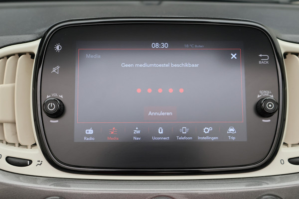 Fiat 500C 1.0 Hybrid Dolcevita Climate, Cruise, Apple Carplay, PDC, 16"
