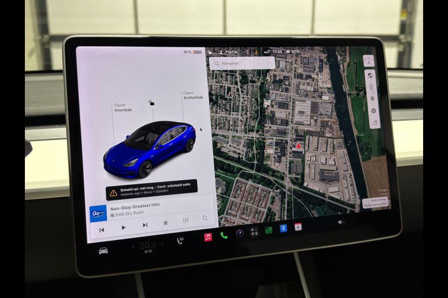 Tesla Model 3 Standard RWD Plus 60 kWh | Premium wit interieur | Trekhaak | ACC | Keurige auto