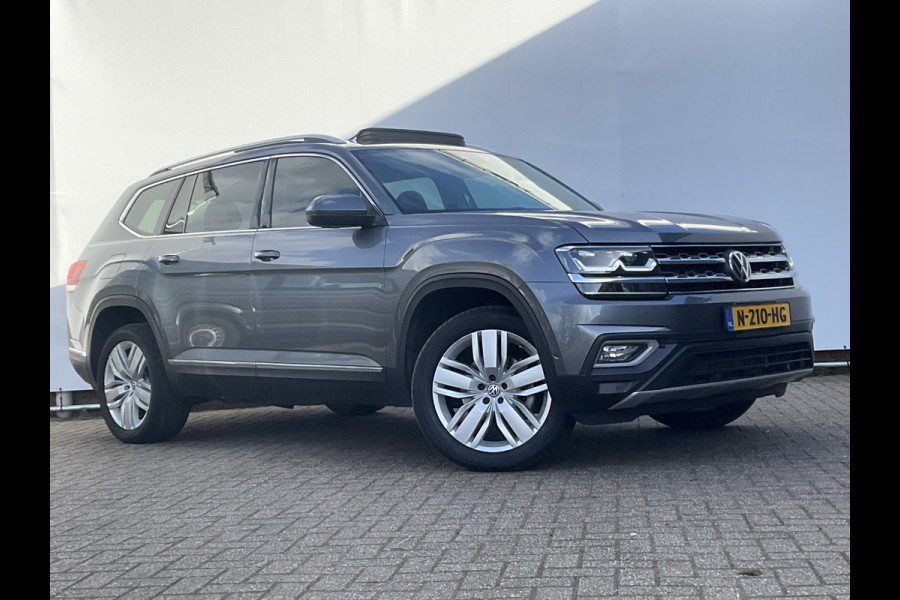 Volkswagen Touareg 7-Pers Teramont 3.6 VR6 277pk Pano Memory Stoelverw+Ventilatie 360° Leer BOMVOL!