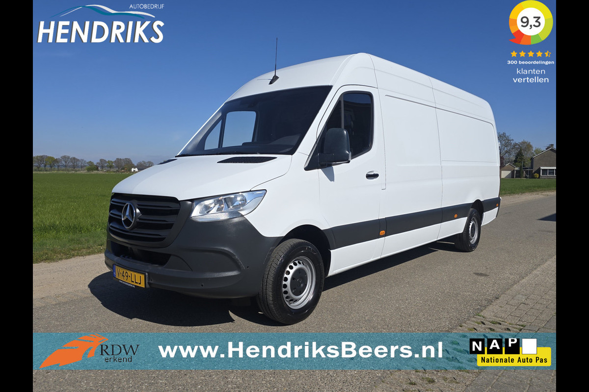Mercedes-Benz Sprinter 315 1.9 CDI L3 H2 RWD - 150 Pk - Euro 6 - MBUX - ParkeerCamera