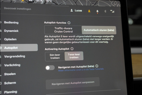 Tesla Model Y SOH: 96,7% Navi 360° Leder ACC Autopilot PDC Elektr. achterklep Stoelverwarmimg voor en achter Stuurverwarming Optie: Full Self-Driving Capability BTW auto