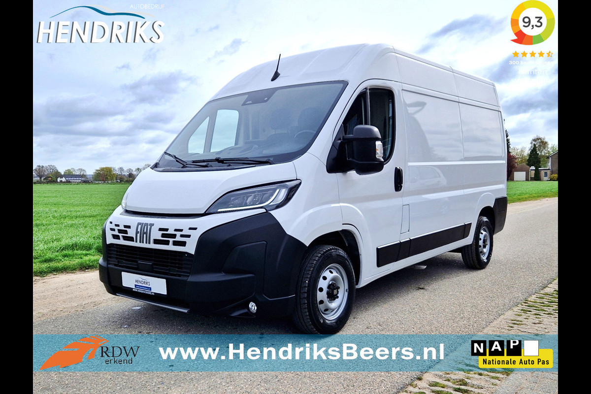 Fiat Ducato 2.2 MultiJet 140 S&S L2H2 3.5t - 140 Pk - Euro 6 - Groot Scherm - Navi - ParkeerCamera - Airco - Cruise Control