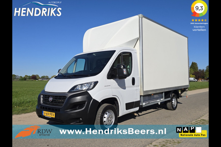 Fiat Ducato 35H 2.3 MultiJet L4 Bakwagen + Klep - 140 Pk - Euro 6 - Airco - Cruise Control