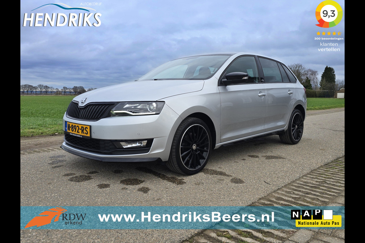 Škoda Rapid Spaceback 1.0 TSI Greentech Clever - 110 Pk - Euro 6 - AUTOMAAT - Navi - PDC V+A