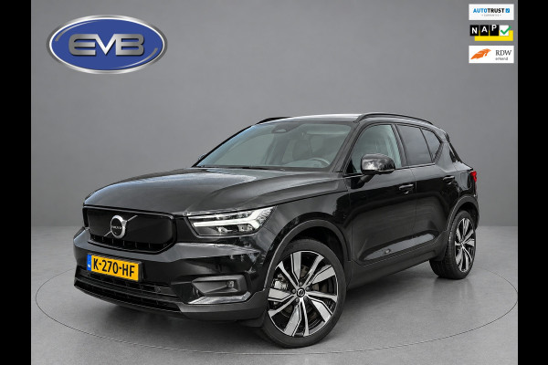 Volvo XC40 Recharge P8 AWD R-Design, panoramadak, electr bedienbare trekhaak, VOL OPTIES, 1 e eigenaar, Origineel NL auto met nap