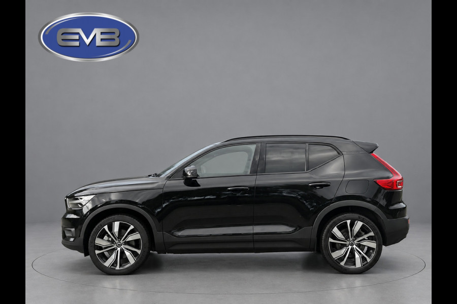 Volvo XC40 Recharge P8 AWD R-Design, panoramadak, electr bedienbare trekhaak, VOL OPTIES, 1 e eigenaar, Origineel NL auto met nap