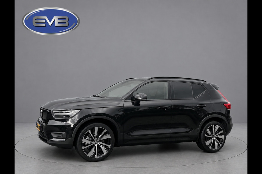 Volvo XC40 Recharge P8 AWD R-Design, panoramadak, electr bedienbare trekhaak, VOL OPTIES, 1 e eigenaar, Origineel NL auto met nap