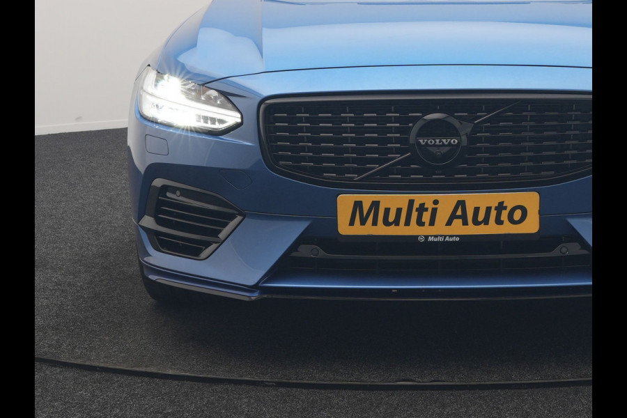 Volvo V90 T8 AWD Twin Engine R-Design Polestar Engineerd PHEV 407pk Dealer O.H. | Trekhaak Af Fabriek | Four C Luchtvering | Panodak | Head Up | Adaptive Cruise | Bowers & Wilkins | 360 Camera | Alcantara Sportstoelen Memory & Verwarmd | Stuur Verwarmd | Apple Carplay |  20"L.M | Plug In Hybrid |