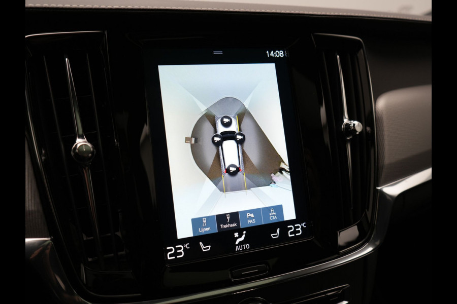 Volvo V90 T8 AWD Twin Engine R-Design Polestar Engineerd PHEV 407pk Dealer O.H. | Trekhaak Af Fabriek | Four C Luchtvering | Panodak | Head Up | Adaptive Cruise | Bowers & Wilkins | 360 Camera | Alcantara Sportstoelen Memory & Verwarmd | Stuur Verwarmd | Apple Carplay |  20"L.M | Plug In Hybrid |