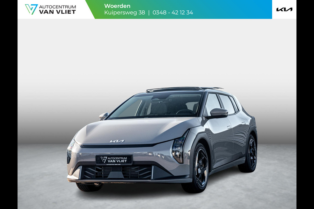 Kia EV4 Plus Advanced 81.4 kWh | Schuif-/Kanteldak | Stoel&Stuur Verwarming | Adapt. Cruise. | Camera | Carplay | Navi. | Clima. | Dodehoekassistentie | Harman Kardon