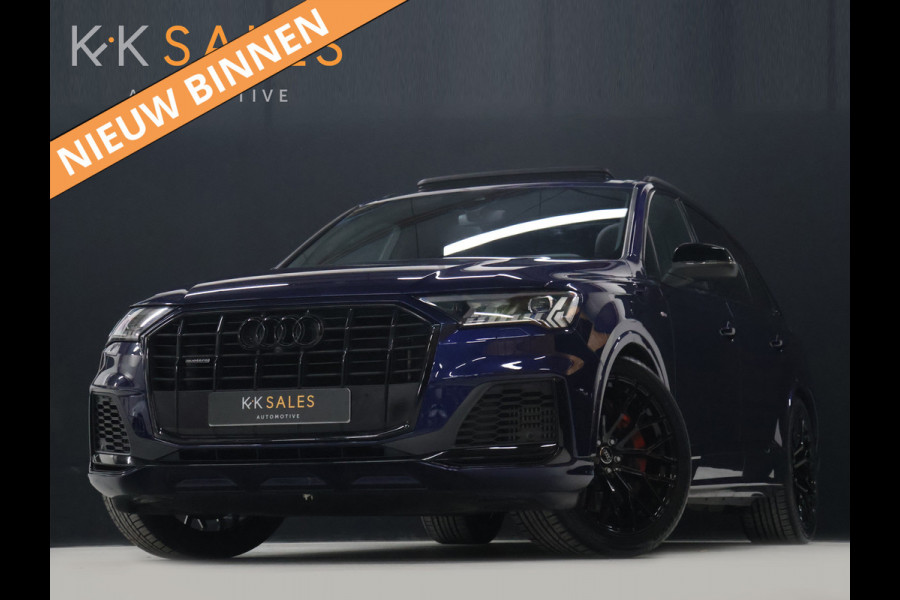 Audi Q7 60 TFSI e quattro Competition [SCHUIFKANTELDAK, APPLECARPLAY, ANDROID, CRUISE CONTROL, STOELVERWARMING, MEMORY SEATS, HEAT UP DISPLAY, DIGITAL DASH, CAMERA, PDC V+A, ELEKTRISCHE ACHTERKLEP, HALF ALCANTARA, NIEUWSTAAT]