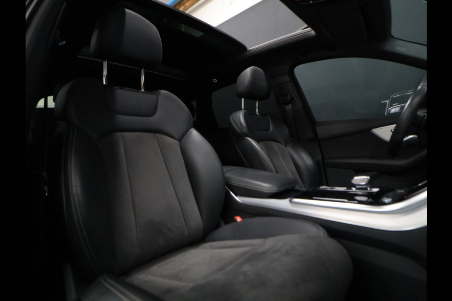 Audi Q7 60 TFSI e quattro Competition [SCHUIFKANTELDAK, APPLECARPLAY, ANDROID, CRUISE CONTROL, STOELVERWARMING, MEMORY SEATS, HEAT UP DISPLAY, DIGITAL DASH, CAMERA, PDC V+A, ELEKTRISCHE ACHTERKLEP, HALF ALCANTARA, NIEUWSTAAT]