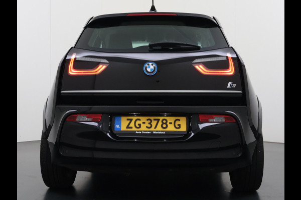 BMW i3 120Ah 42 kWh Warmtepomp Sportpakket Leer Navi Ecc Pdc Tel. Usb 20'LM CruiseControl Stoelverw. KeylessStart Isofix Led Aut.Verlichting Elek.Ramen Comfort pakket