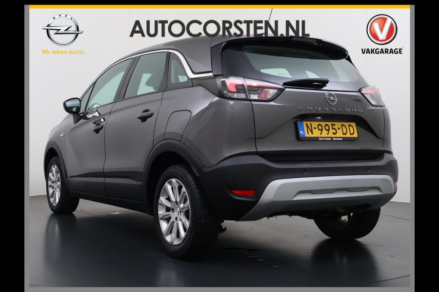 Opel Crossland 1.2T 111pk Camera Apple/Android CruiseControl Pdc Bordherk. Lane-dep. Led Aut.Verlichting Isofix Tel. Ecc Elek.Ramen/Spiegels 16''LM Nieuw Model! 1.2 Turbo Elegance NL-auto!