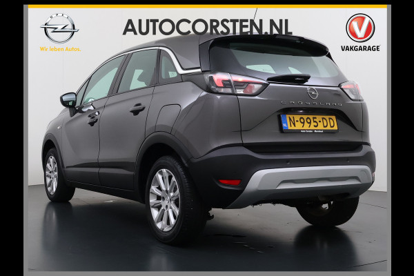 Opel Crossland 1.2T 111pk Camera Apple/Android CruiseControl Pdc Bordherk. Lane-dep. Led Aut.Verlichting Isofix Tel. Ecc Elek.Ramen/Spiegels 16''LM Nieuw Model! 1.2 Turbo Elegance NL-auto!