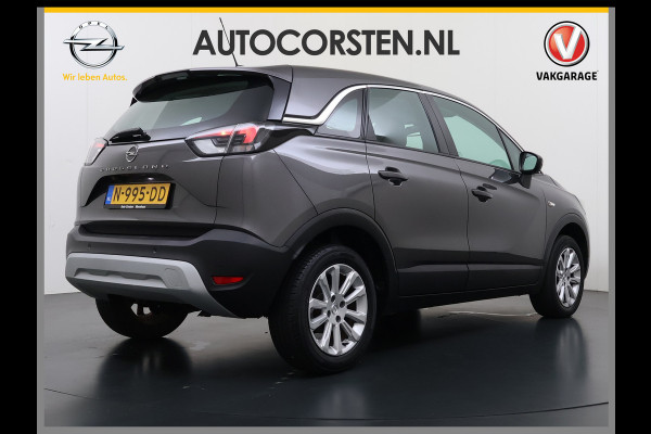 Opel Crossland 1.2T 111pk Camera Apple/Android CruiseControl Pdc Bordherk. Lane-dep. Led Aut.Verlichting Isofix Tel. Ecc Elek.Ramen/Spiegels 16''LM Nieuw Model! 1.2 Turbo Elegance NL-auto!