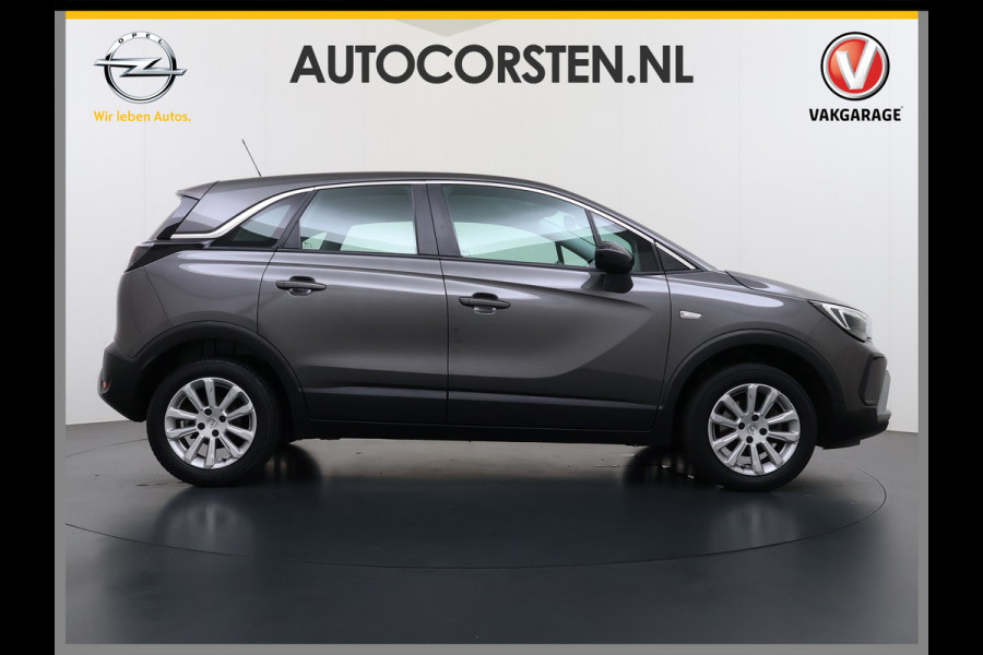 Opel Crossland 1.2T 111pk Camera Apple/Android CruiseControl Pdc Bordherk. Lane-dep. Led Aut.Verlichting Isofix Tel. Ecc Elek.Ramen/Spiegels 16''LM Nieuw Model! 1.2 Turbo Elegance NL-auto!